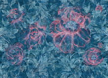 Синие фотообои Factura FLOWERS PROVENCE 4